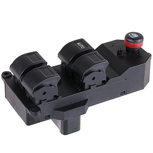 OCPTY Power Window Switch Driver Side Power Window Master Control Switch Fits for 2001-2005 Honda Civic 2002-2006 Honda CRV Replace 35750S5AA02ZA