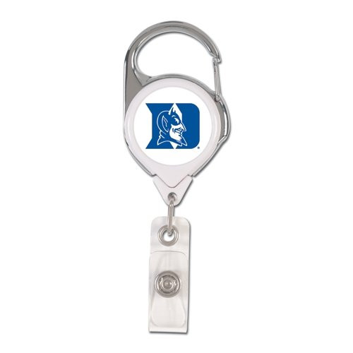 WinCraft NCAA Duke Blue Devils Retractable Premium Badge Holder  Team Color  One Size