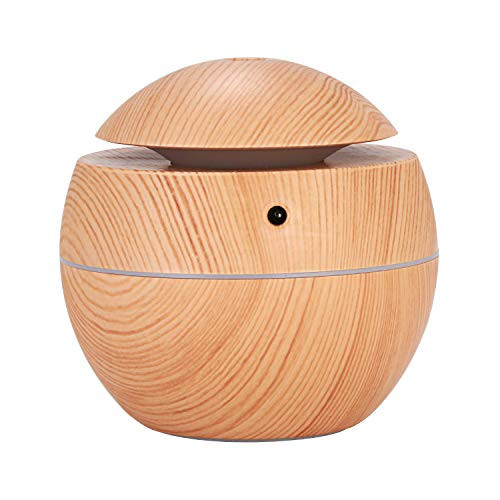 Datao Mini Air Humidifier Ultrasonic USB Aroma Diffuser  Wood Grain Essential Oil Diffuser aromatherapy Yellow