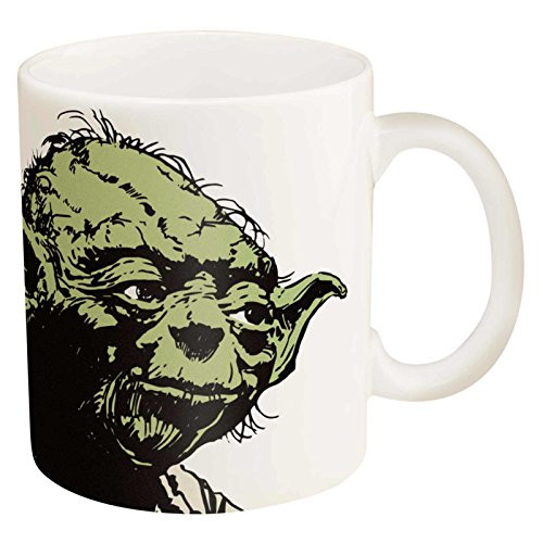 Zak Designs Character Ceramic Mug 11-5 OZ Star Wars Yoda