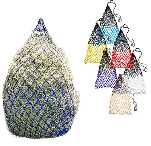 Derby Originals 42 Superior Slow Feed Soft Mesh Poly Rope Hanging Hay Net with 2x2 Holes