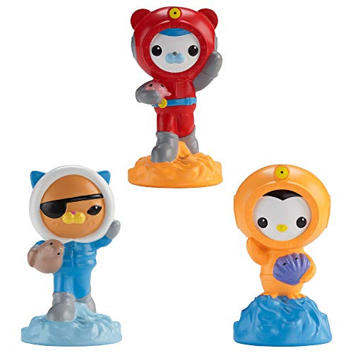 Octonauts Bath Squirters Water Toy 3 Pack - Barnacles  Kwazii   Peso