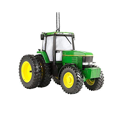 Kurt Adler JR1202 John Deere 7800 Tractor Ornament  Plastic