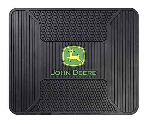 Plasticolor 001173R01 John Deere Logo Car Truck SUV Rear Seat Utility Mat