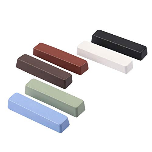 Makitoyo Polishing Compound Kit 6 PCS Set  Compounds Used for Buffing Wheel Polishing  Cutting  Waxing
