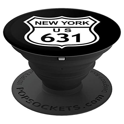 631 Florida Area Code  FL Highway Home State Gift PopSockets Grip and Stand for Phones and Tablets