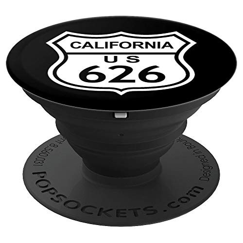 626 California Area Code CA Highway Home State Gift PopSockets Grip and Stand for Phones and Tablets 626 California Area Code CA Highway Home State Gift PopSockets Grip and Stand for Phones and Tablets