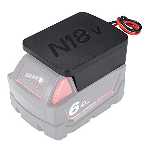 Power wheels adaptor for Milwaukee M18 battery 18v dock power connector 12 gauge robotics