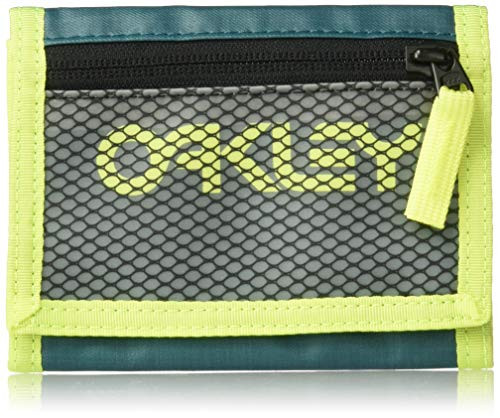 Oakley Men s 90 S Bi-Fold Wallet  Petrol  One Size