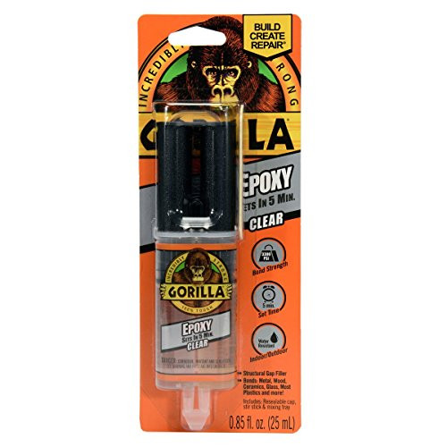 Gorilla Epoxy Glue  0-85 Fl- Oz