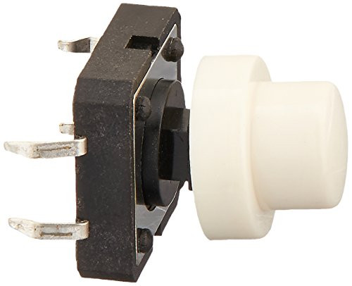 Uxcell 4-Pin DIP Momentary Tactile/Push Button Switch, 12 x 12 x 12mm