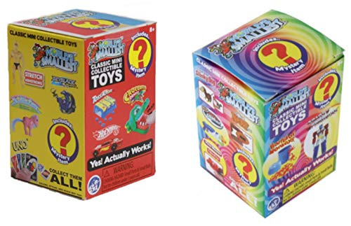 Worlds Smallest Classic Novelty Toy Blind Boxes - Series 3 - Series 4 - Bundle Set of 2