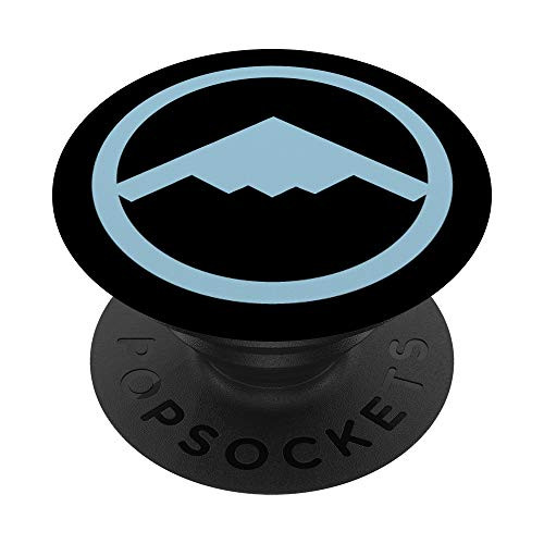 B-2 Stealth Bomber Blue Air Force Military Jet Smartphone PopSockets PopGrip  Swappable Grip for Phones   Tablets