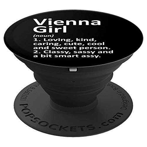 VIENNA GIRL WV WEST VIRGINIA Funny City Home Roots Gift PopSockets Grip and Stand for Phones and Tablets