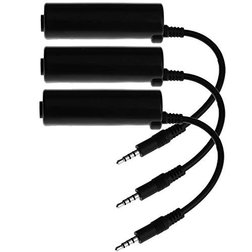 Qingsi 3 Pack Guitar Effects Interface Adapter Converter Link Devices Guitar Interface Converter Replacement