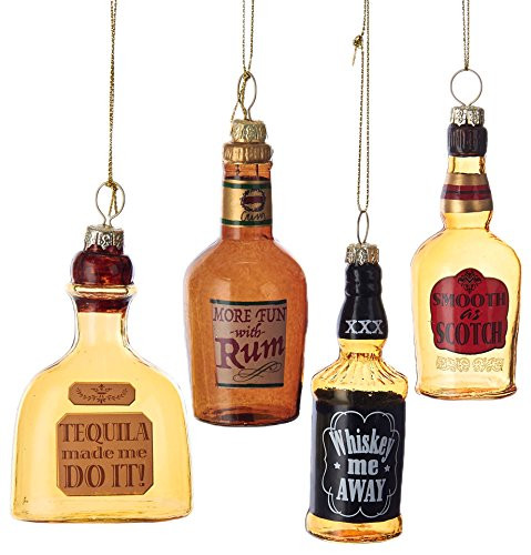 Kurt Adler YAMD3247 Ornament Set 4 Piece