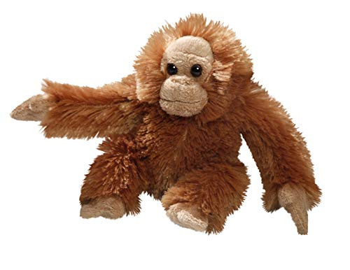 Carl Dick Orangutan Monkey Sitting About 5 inches/13cm high, Sitting Measured, Plush Toy, Soft Toy, Stuffed Animal 3411005