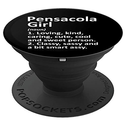 PENSACOLA GIRL FL FLORIDA Funny City Home Roots Gift PopSockets Grip and Stand for Phones and Tablets