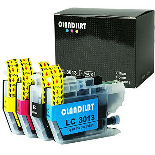 OLANDILRT Compatible Ink cartridges Replacement for Brother LC3013 LC-3013 LC3011  1 Set  Compatible with Brother MFC-J491DW  MFC-J690DW  MFC-J895DW  MFC-J497DW Printer