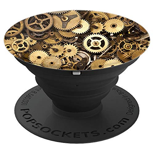 Steampunk cogs wheels GEARS PopSockets Grip and Stand for Phones and Tablets