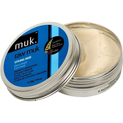 Muk Haircare Raw Gloss Finish Styling Mud  1-8 Ounce