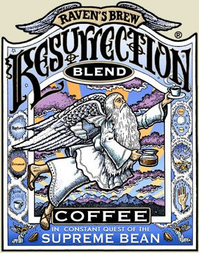 Raven s Brew Auto Drip Grind Resurrection Blend  Full City Roast 12-Ounce Bag