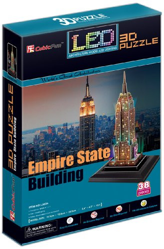 CubicFun Empire State Building(U.S.A), 38 pieces