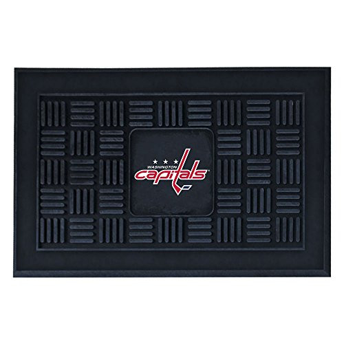 Fanmats 11484 NHL Washington Capitals Vinyl Medallion Door Mat