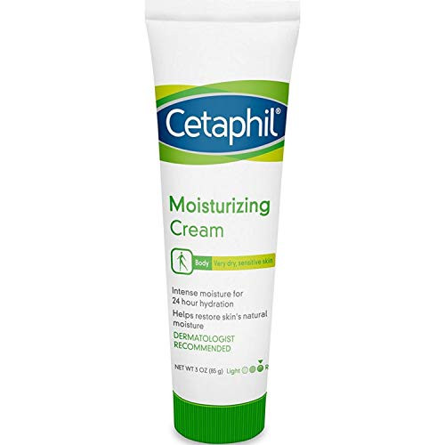 Cetaphil Moisturizing Cream for Dry-Sensitive Skin 3 oz Pack of 2