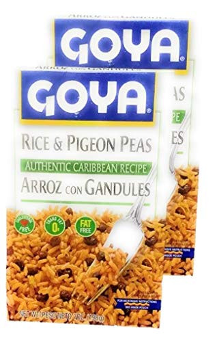 Goya Rice   Pigeon Peas 7oz Arroz con Gandules 2 Pack