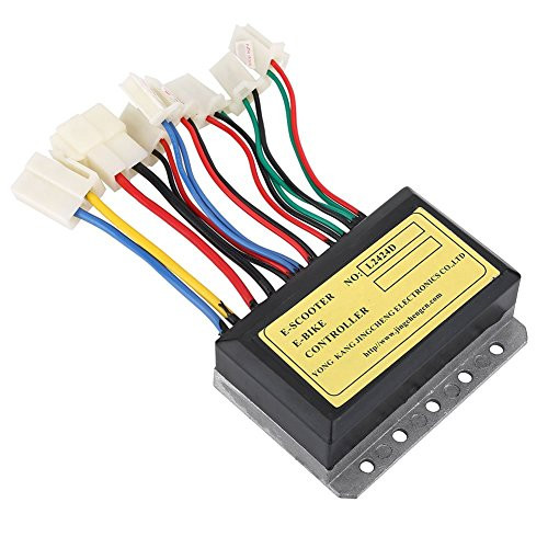 Electric Motor Controller 24V 250W Motor Brushed Controller Box for Electric Bicycle Scooter E-Bike