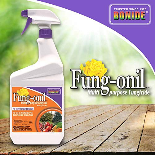 Bonide BND883 - Fungal Disease Control  Fung-onil Multi-Purpose Ready to Use Fungicide 32 oz-  Brown-A