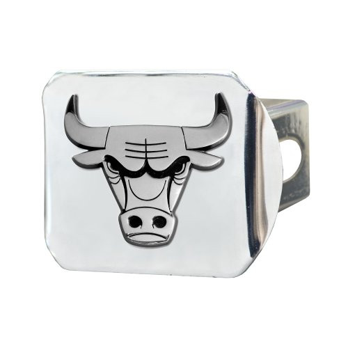 FANMATS - 15117 NBA Chicago Bulls Chrome Hitch Cover