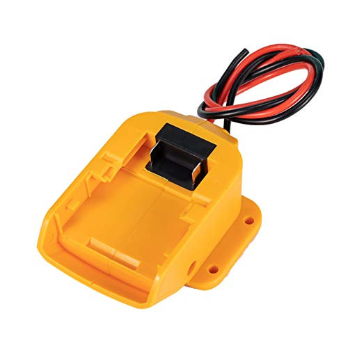 Battery Adapter for Dewalt 20V Battery 18V Dock Power Connector 14 Gauge Robotics