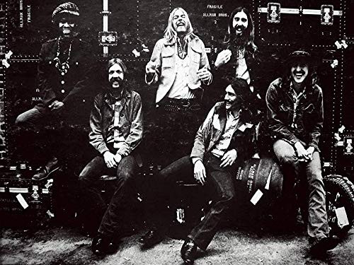 Mingki The Allman Brothers Band Classic Rock Star Band Poster - 18 × 24 Inch