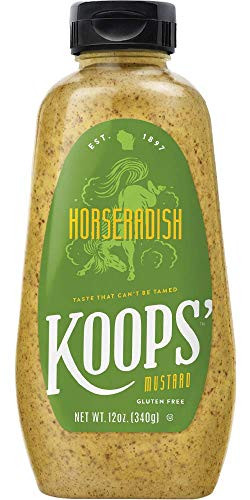Koops Mustard Horseradish 12 OZ Pack of 4