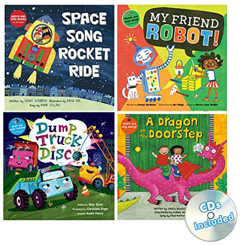 Becker s School Supplies Sing Along Book CD Set Set of 4 Books CDs Becker s School Supplies Sing Along Book CD Set Set of 4 Books CDs