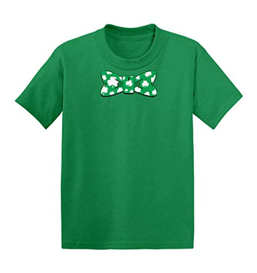 Shamrock Bow Tie - Fancy Irish Clover Infant-Toddler Cotton Jersey T-Shirt Kelly 18 Months Shamrock Bow Tie - Fancy Irish Clover Infant-Toddler Cotton Jersey T-Shirt Kelly 18 Months