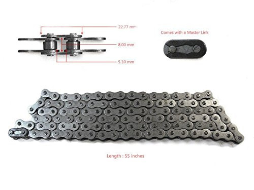 415 Heavy Duty Bike Chain 80CC Gas Motorized Bicycle
