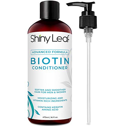 Biotin Conditioner For Natural Hair Advanced Formula Sulfate-Free  Paraben-Free Conditioner  Anti-Hair Loss Conditioner  For Hair Growth  Moisturizing  For Thicker and Fuller Hair Huge 16 oz- 473 ml