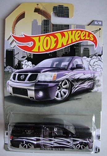 HOT WHEELS 2016 RELEASE WAL-MART EXCLUVISE NISSAN TITAN 5-8