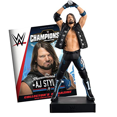 WWE Championship Collection   AJ Styles with Magazine issue 1 by Eaglemoss Hero Collector