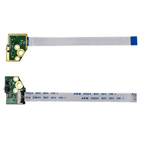 Todiys Power Button Switch Board for HP X360 13-A 15-U Series 13-A010NR 13-A012CL 13-A110DX 13-A113CL 13-A233CA 13-A317CL 15-U010DX 15-U011DX 15-U111DX 13-A133CA 15-U337CL 774599-001 DA0Y62PB6B0