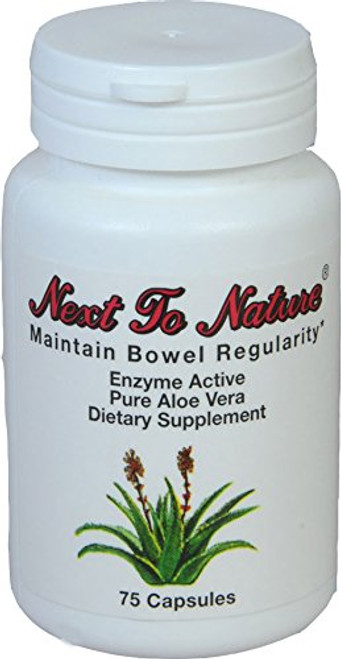 Next to Nature Capsules  Herbal Aid to Regularity