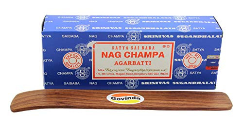 Govinda - Bangalore BNG Nag Champa Argarbatti 250 Grams with Incense Holder