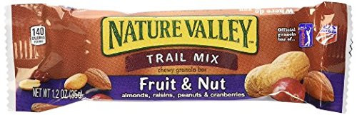 Nature Valley Chewy Trail Mix Fruit and Nut Bars Pack Of 24