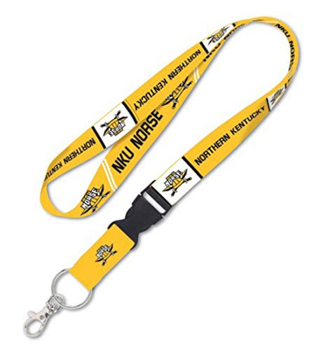 WinCraft Northern Kentucky University NKU Norse Premium Lanyard Key Chain with Detachable end