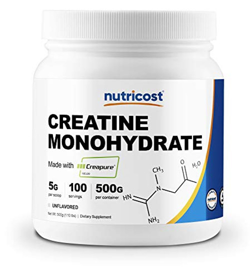 Nutricost Creapure® Creatine Monohydrate 500 Grams