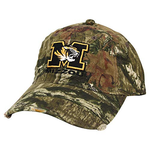 Captivating Headgear NCAA Adult Baseball Cap Adjustable Hat Missouri Tigers Classic