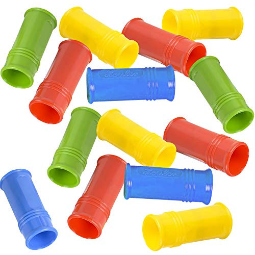 ArtCreativity Siren Whistles for Kids - Pack of 25  Durable Plastic Siren Noise Maker Party Whistles  Bright Assorted Colors  Birthday Party Favors  Goodie Bag Fillers  Treasure Box Prizes